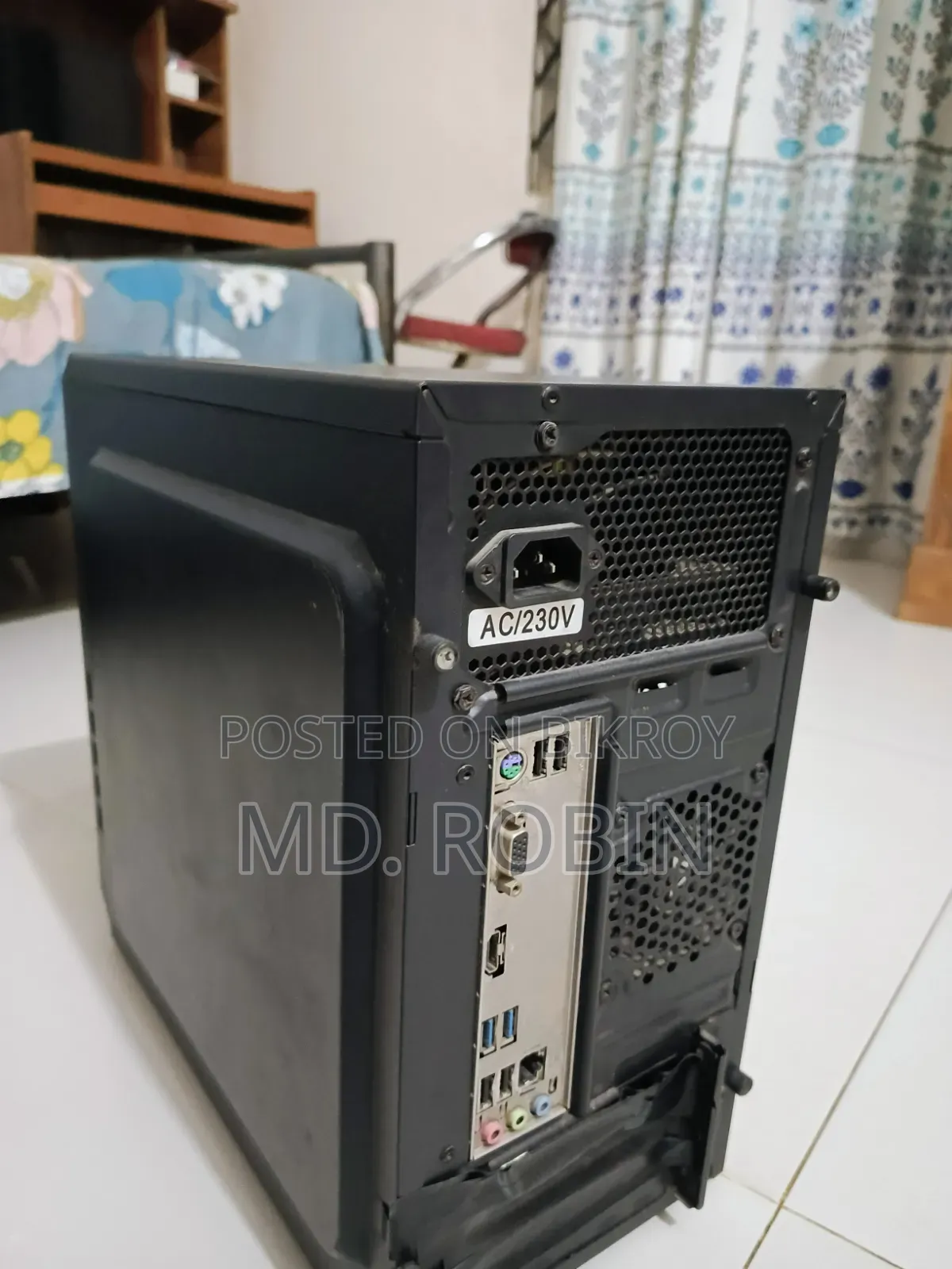 Desktop Computer 8GB Intel HDD+SSD 500GB