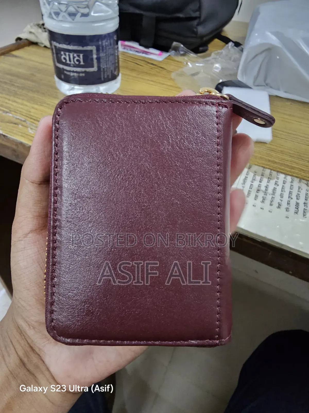 Card Holder Wallet 100% Premium Genuine Cow Leather