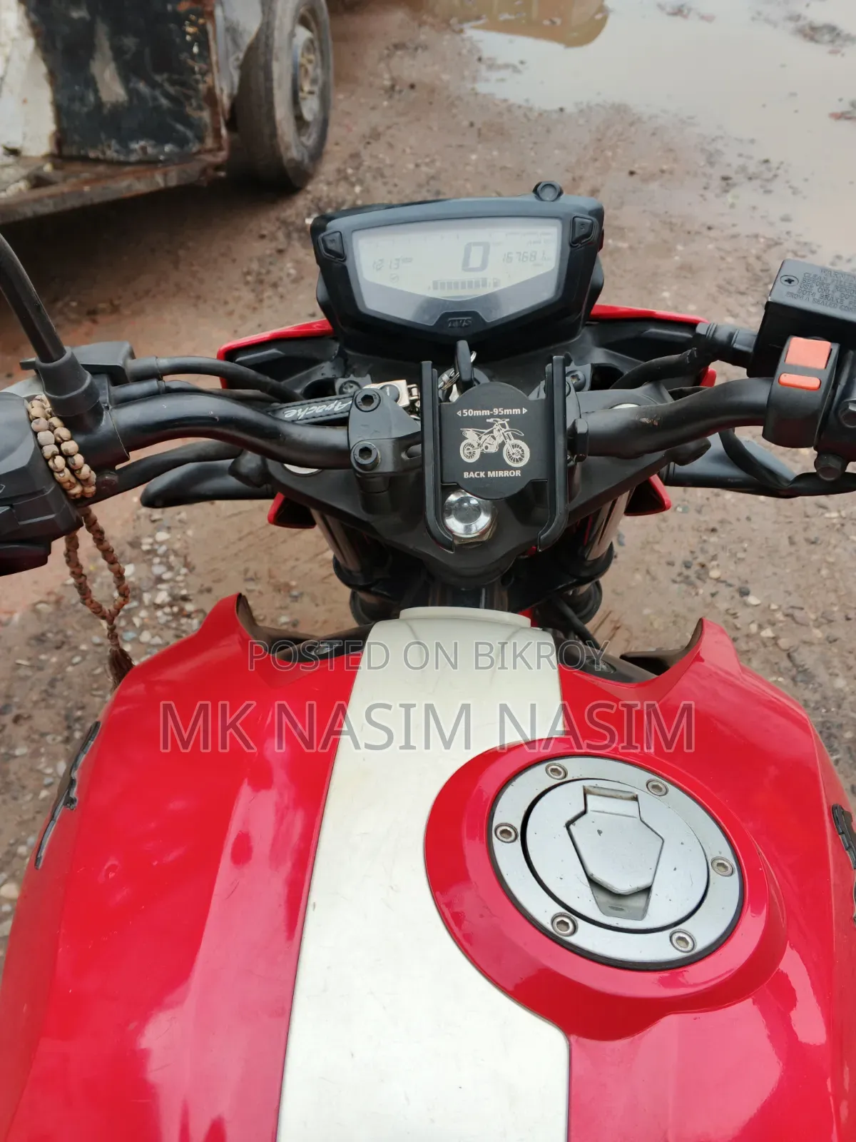 TVS Apache 160 4V 2019 Red