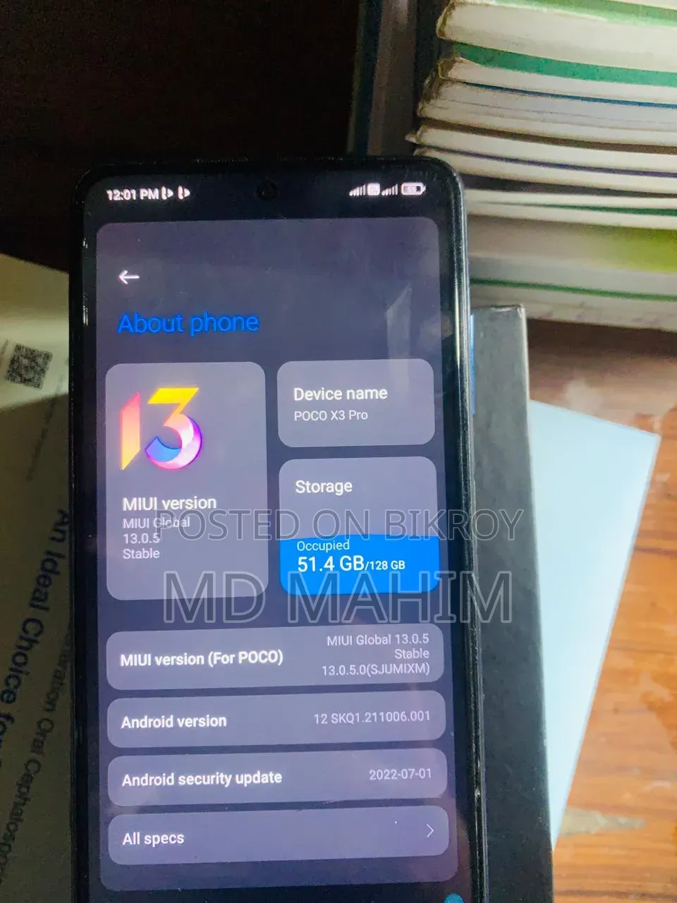 Xiaomi Poco X3 Pro 128 GB Blue