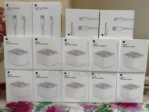Apple 20W অ্যাডাপ্টার এবং ফাস্ট চার্জিং PD কেবল