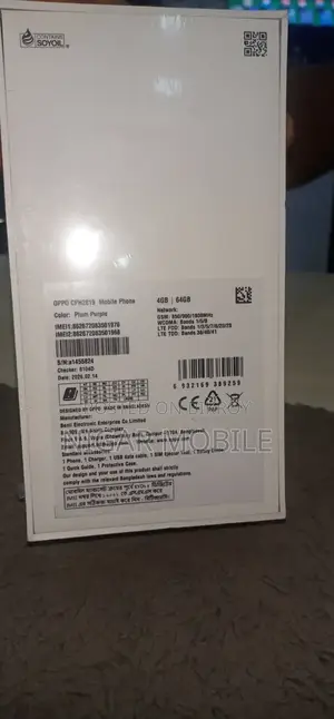 New Oppo A6x 64 GB Purple