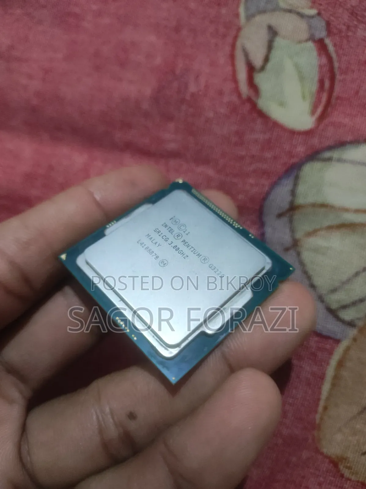 Processor Intel Pentium G3220 Sr1cg 3.00ghz Malay