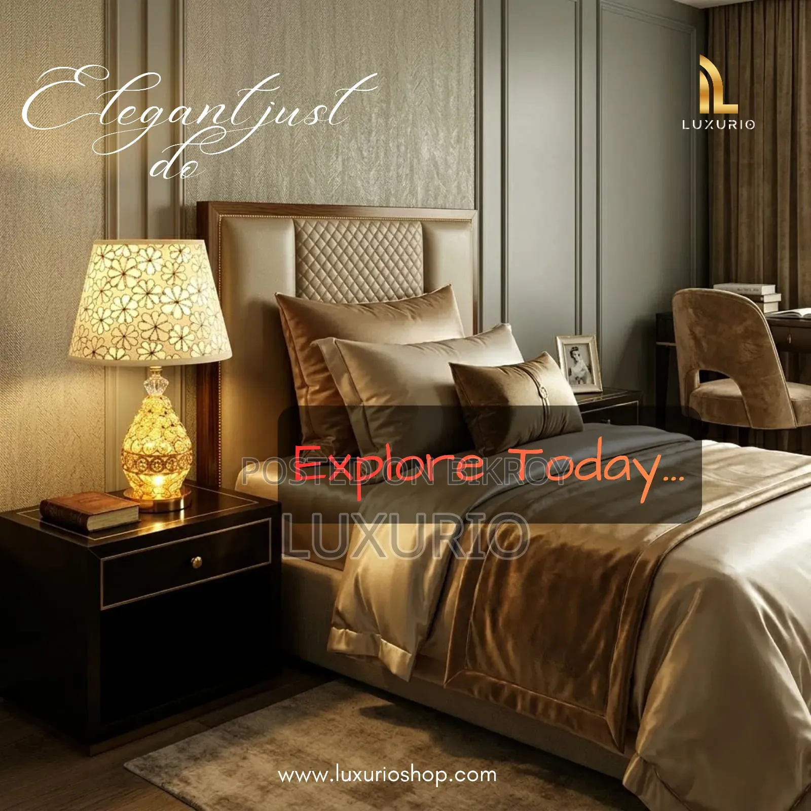 European Style Luxury Table Lamp