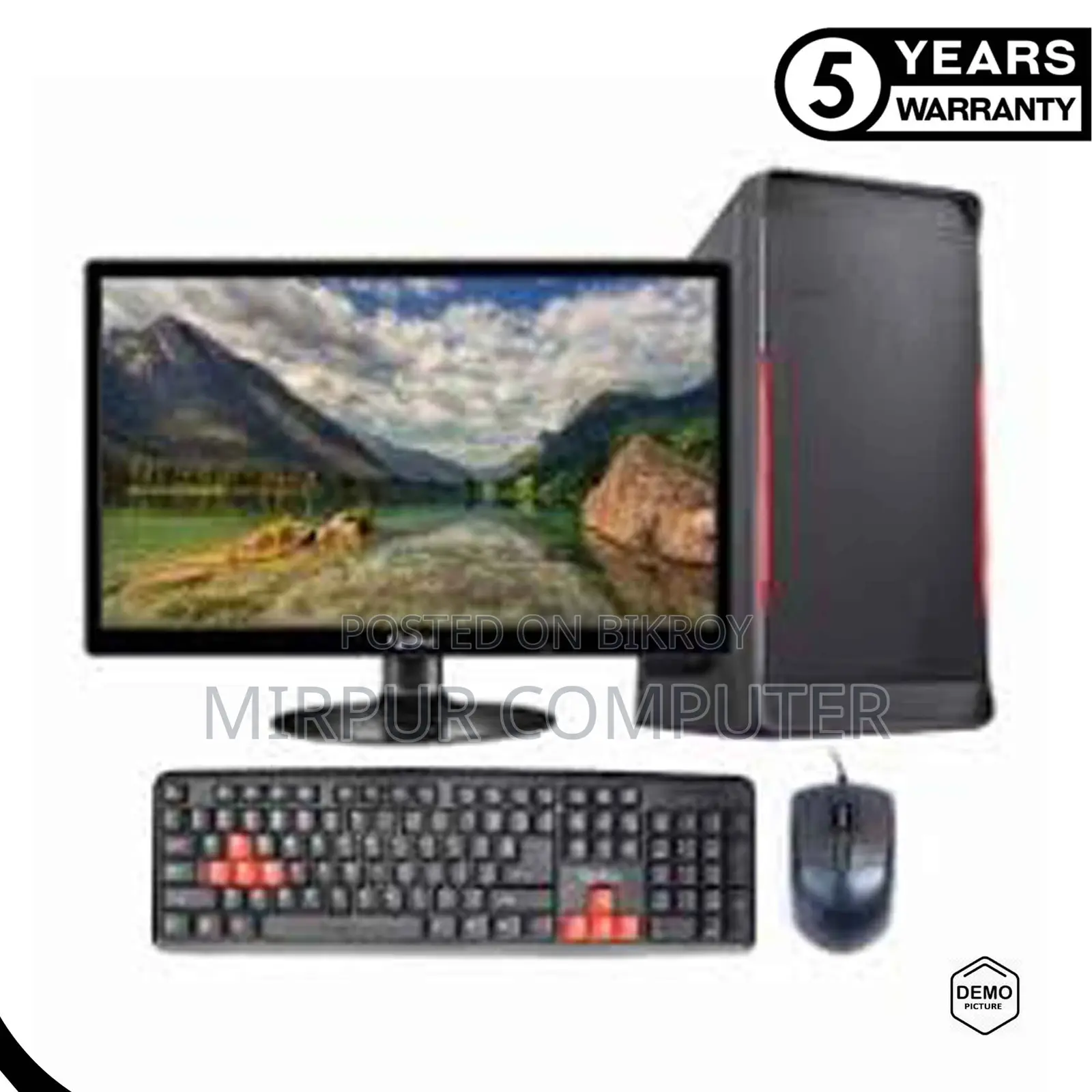 New Desktop Computer Dell 8GB Intel Core I5 SSD 256GB