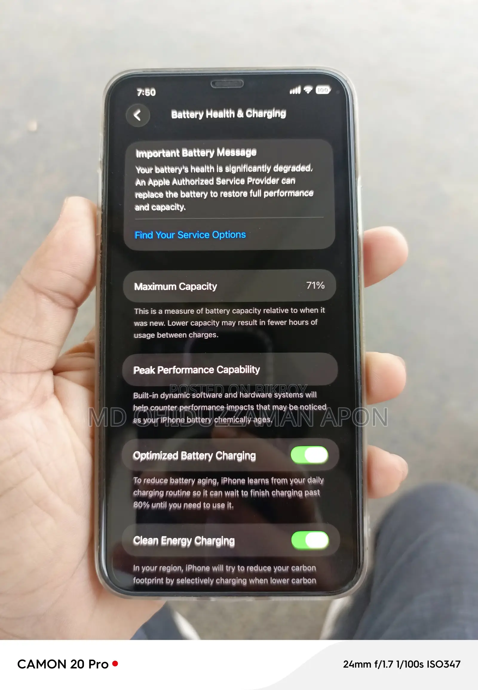 Apple iPhone 11 Pro Max 256 GB Gray