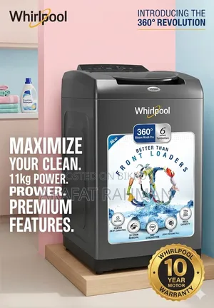 Whirlpool 360° Bloom Wash Washing Machine(11kg)