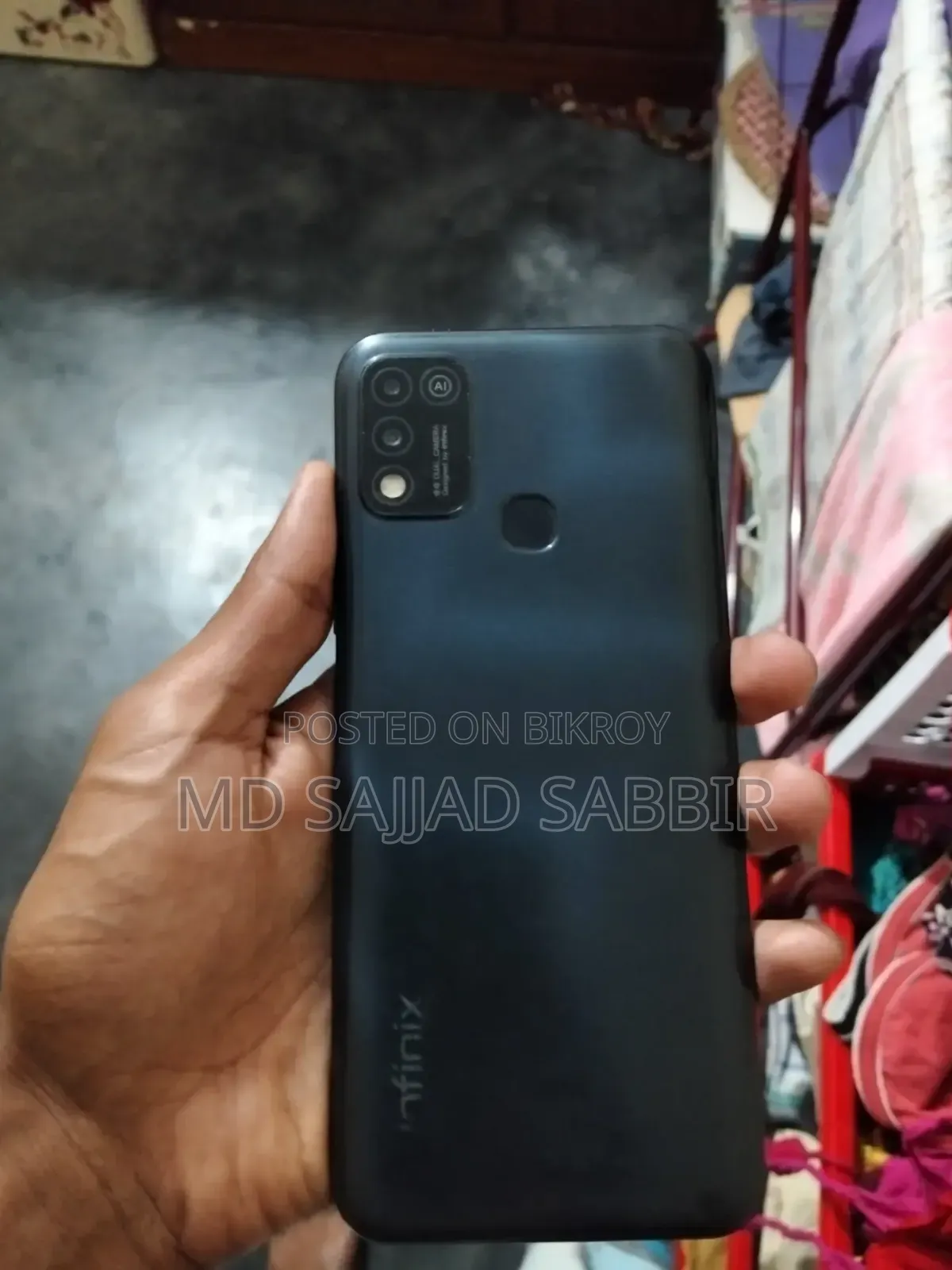 Infinix Hot 10 64 GB Black