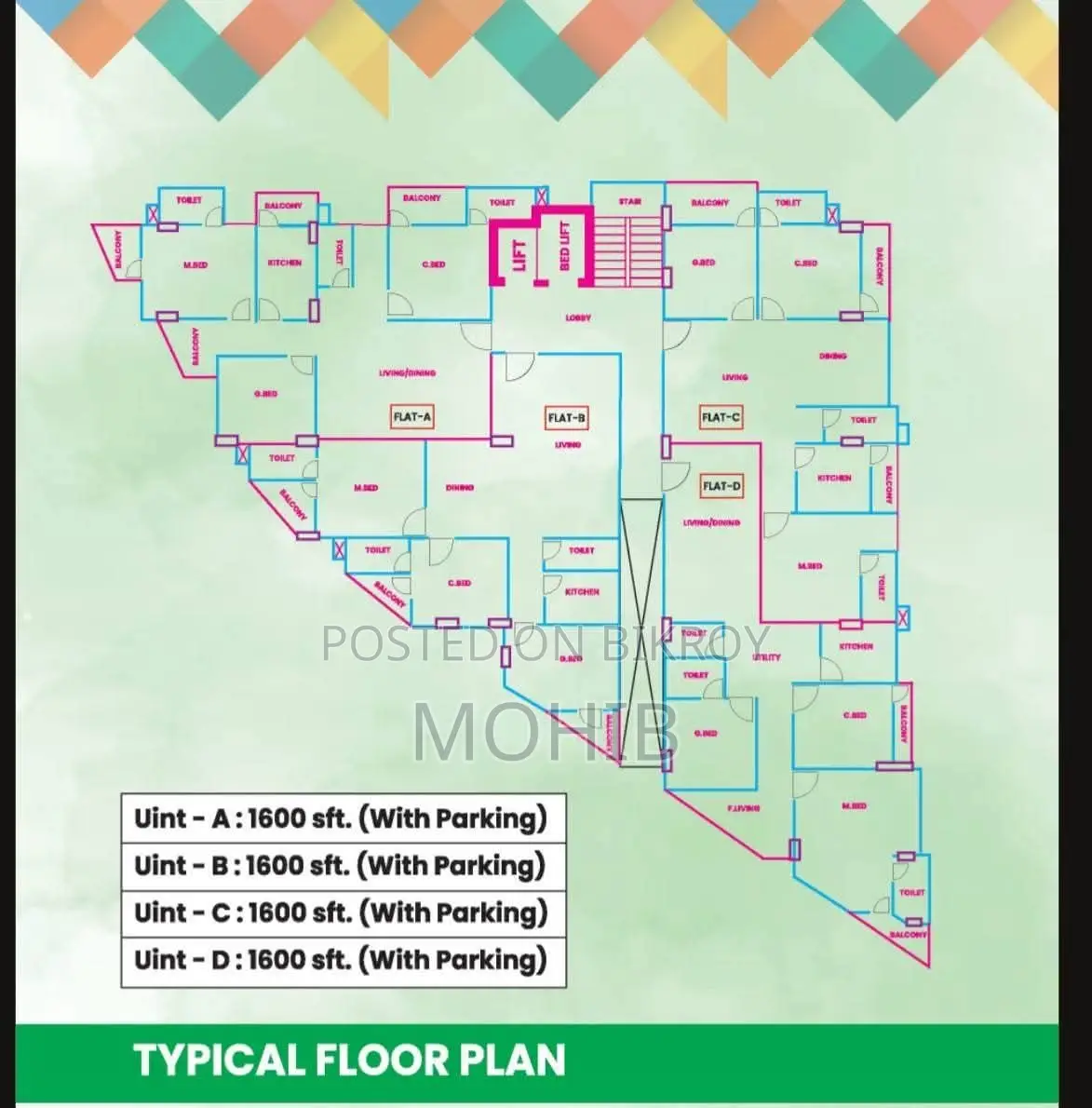 3bdrm Apartment in Khulshi for Sale