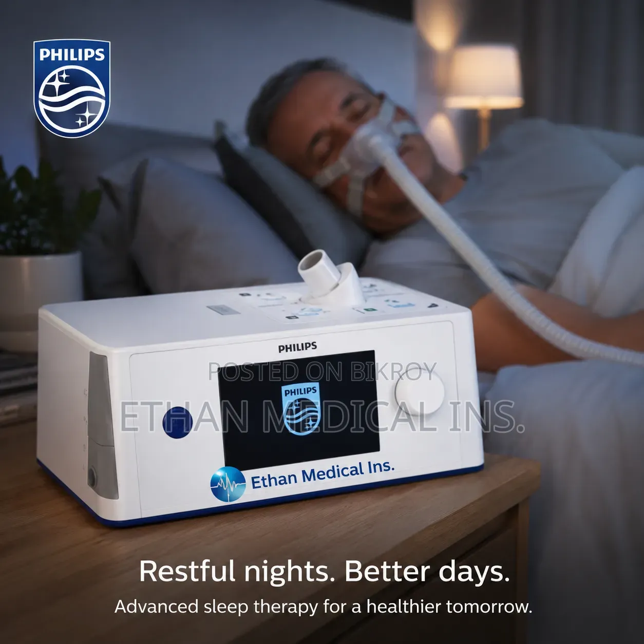 Philips Pap 500 স্লিপ থেরাপি ডিভাইস (Auto Cpap মেশিন)