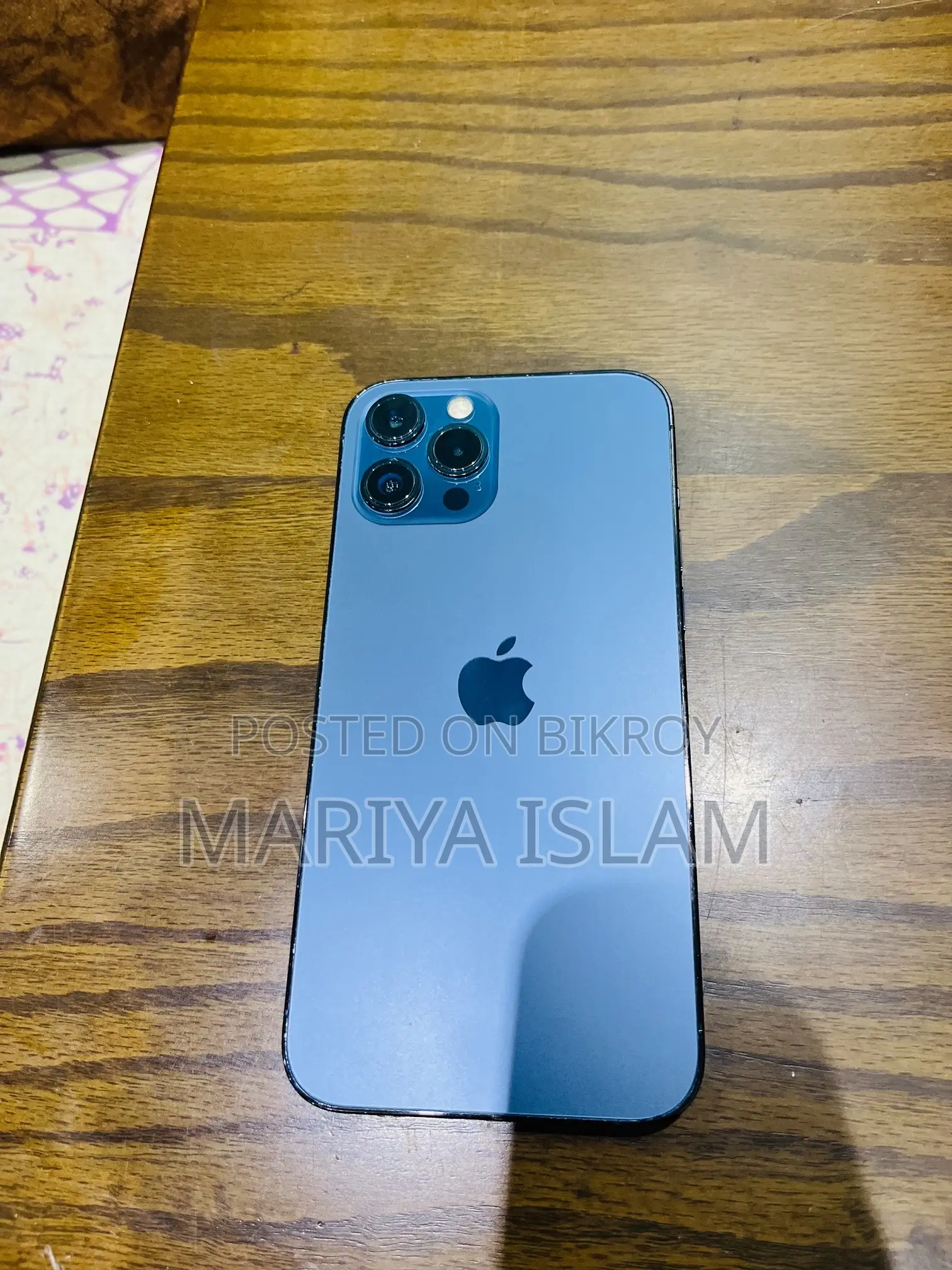 অ্যাপল আইফোন ১২ প্রো ম্যাক্স ১২৮ জিবি ব্লু