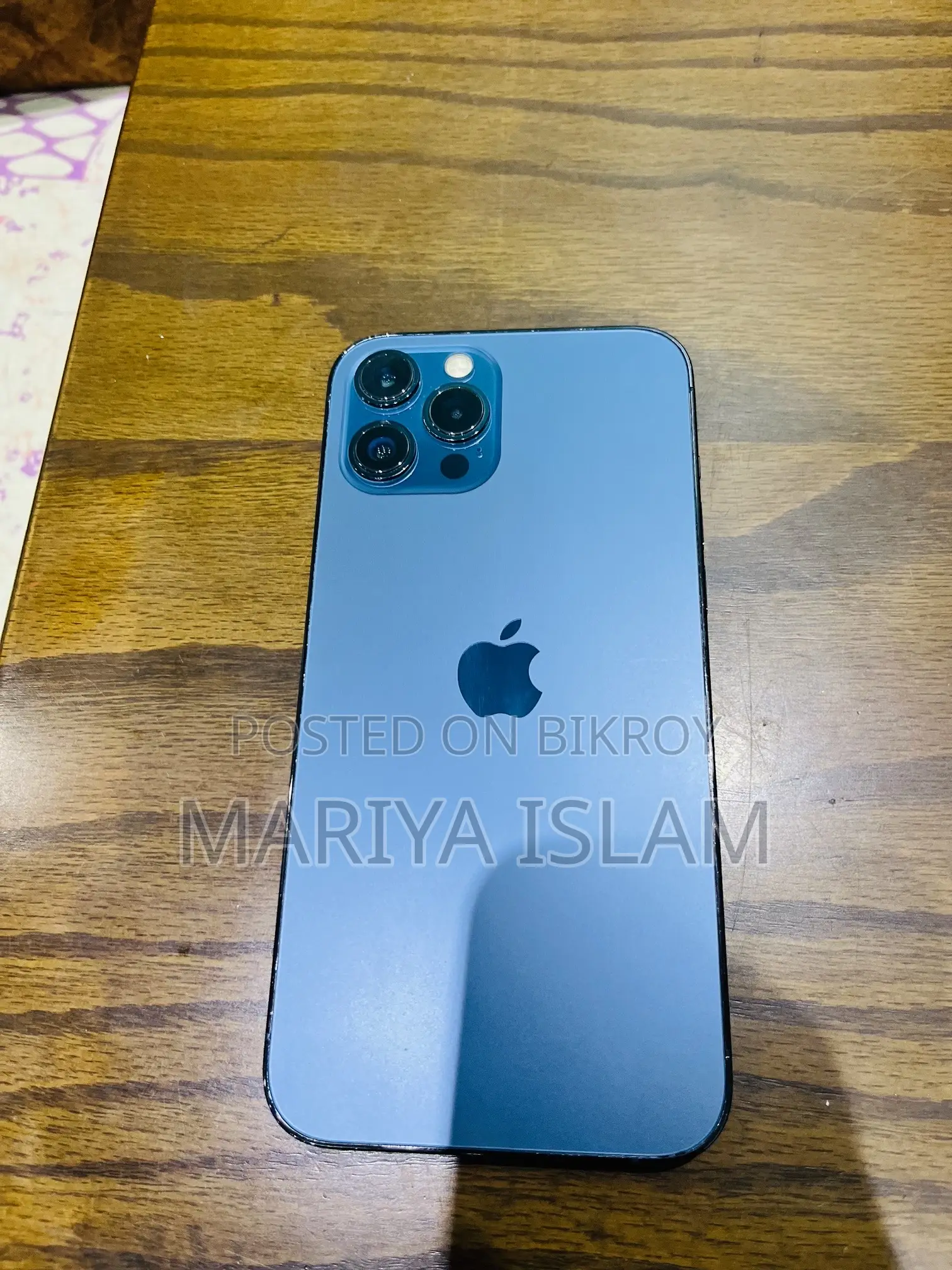 অ্যাপল আইফোন ১২ প্রো ম্যাক্স ১২৮ জিবি ব্লু