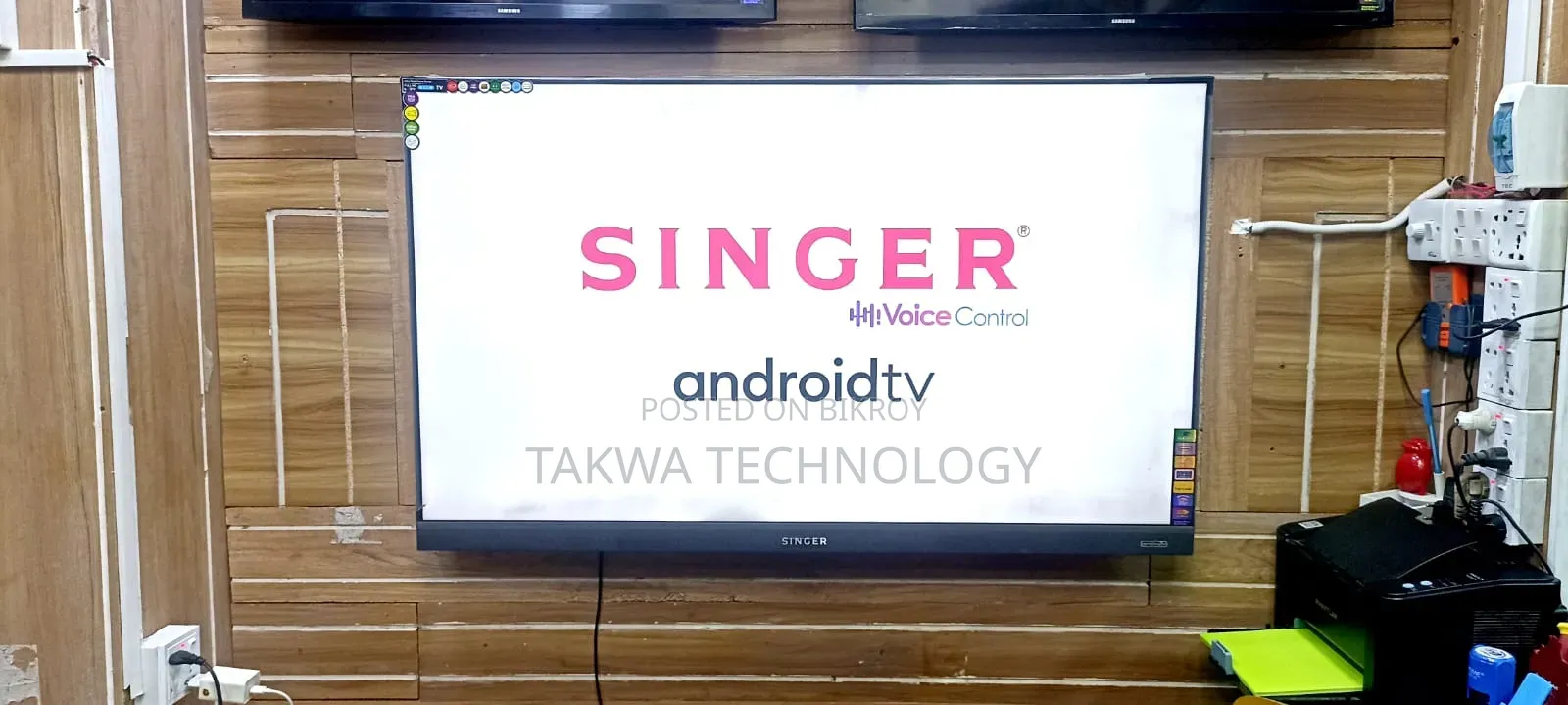 Singer 50" Smart Frameless Voice Control Soundbar System