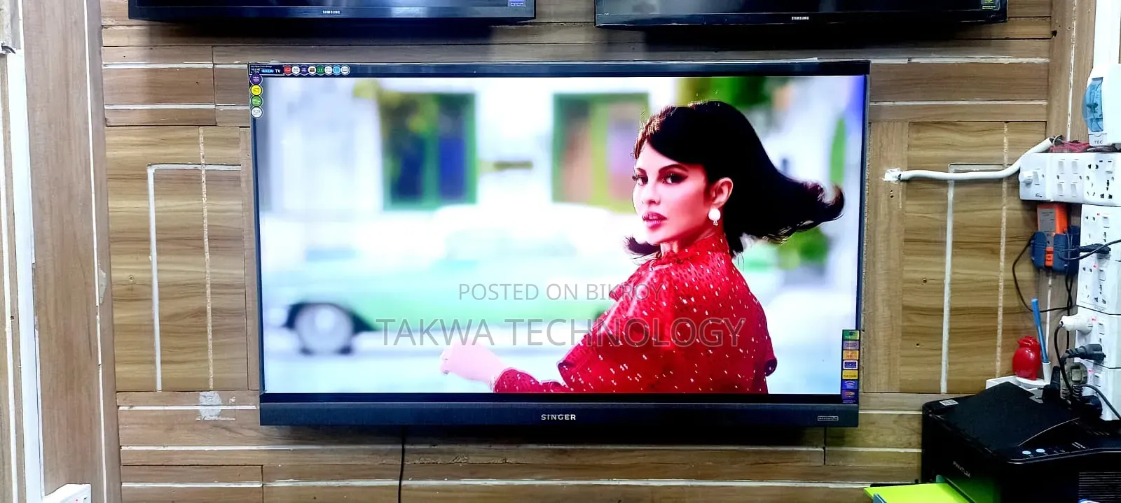 Singer 50" Smart Frameless Voice Control Soundbar System