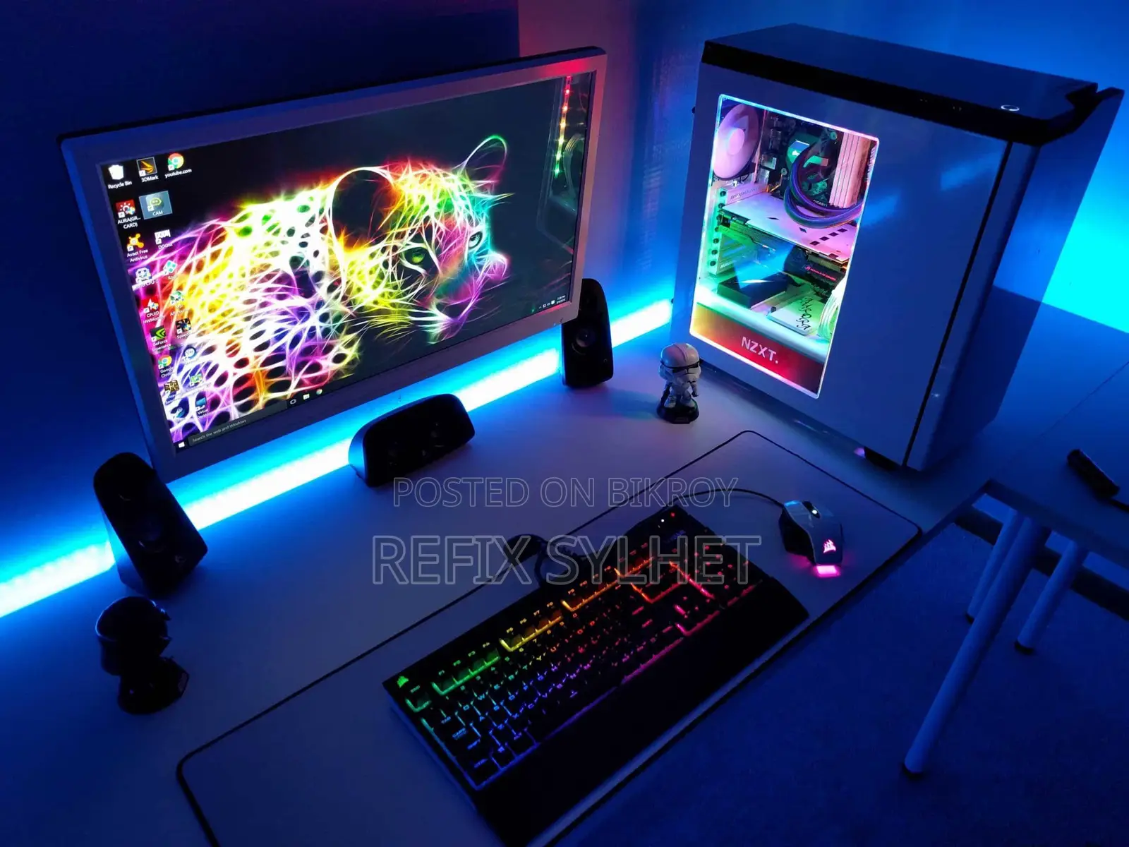 New Desktop Computer 16GB AMD Ryzen 5 HDD+SSD 1T