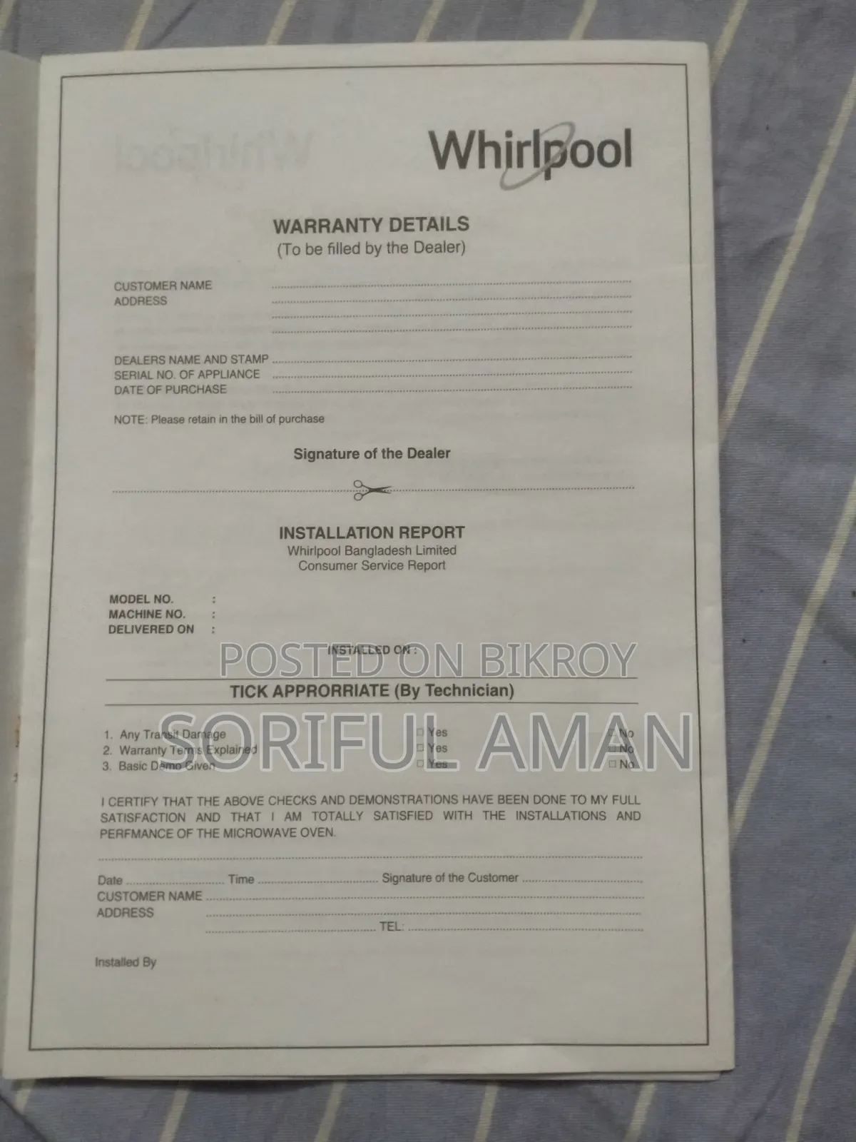 Whirlpool Magicook Classic Solo, Black Knob 20l