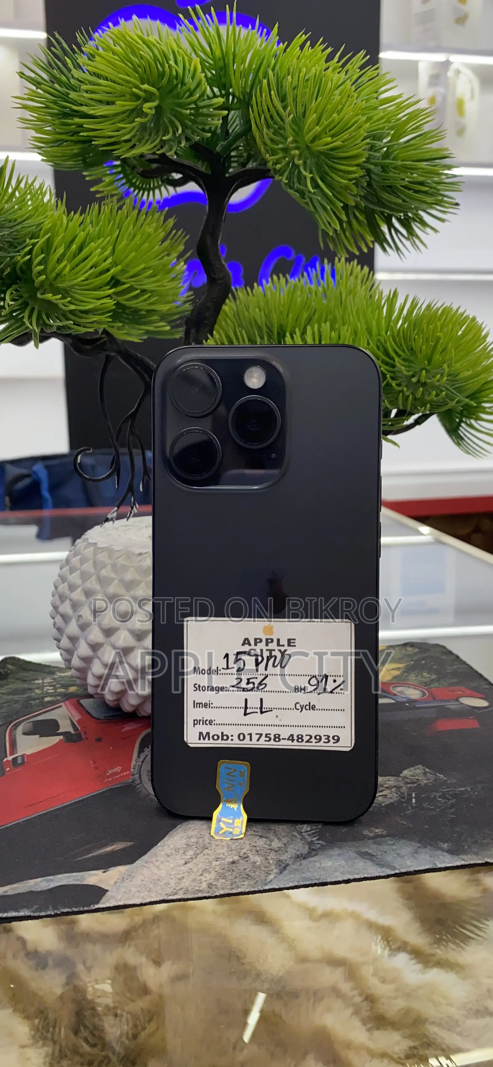 Apple iPhone 15 Pro 256 GB Black