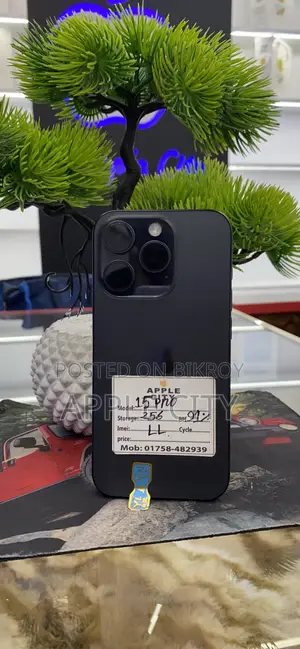 Apple iPhone 15 Pro 256 GB Black