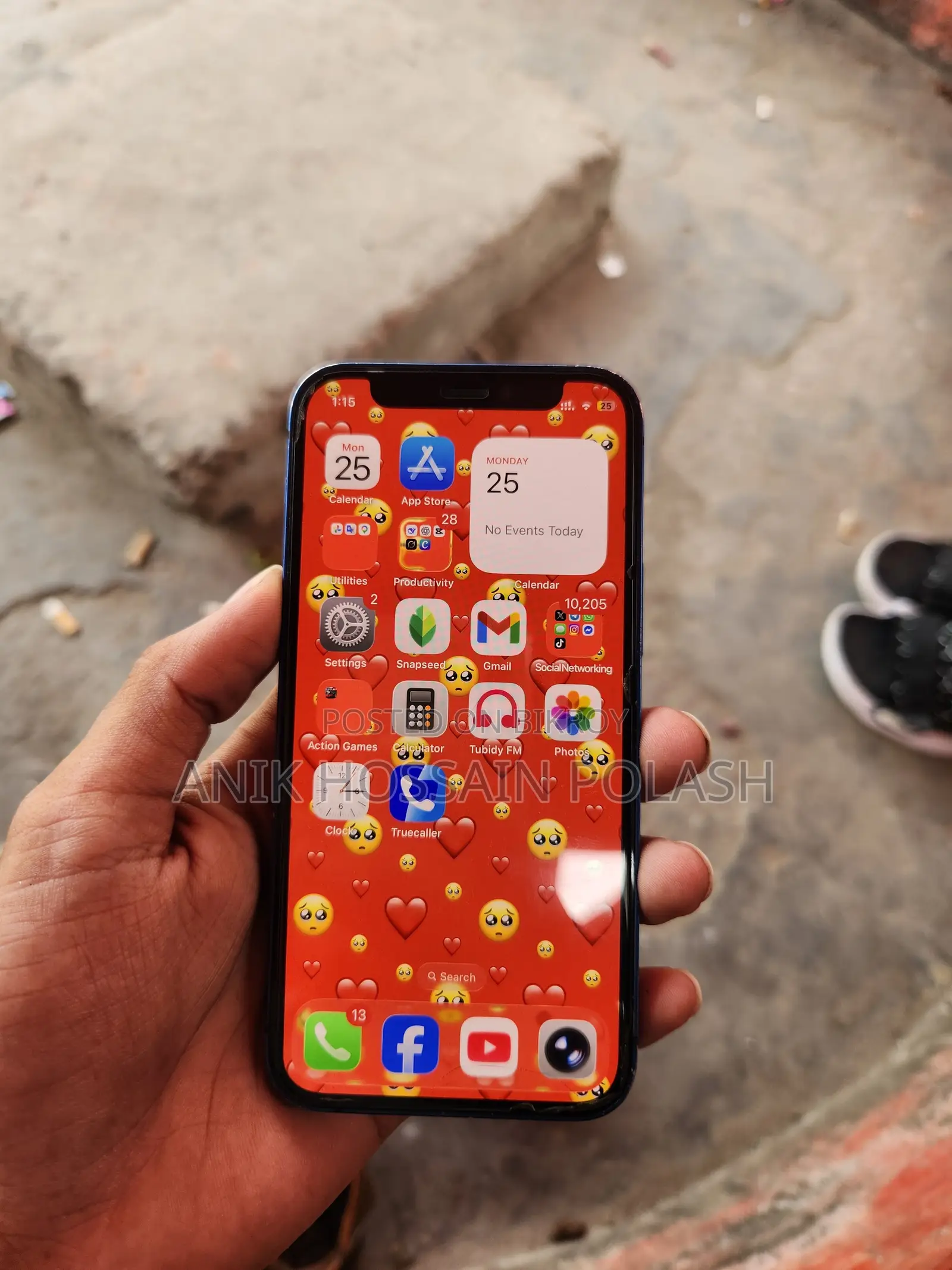 Apple iPhone 12 Mini 128 GB নীল
