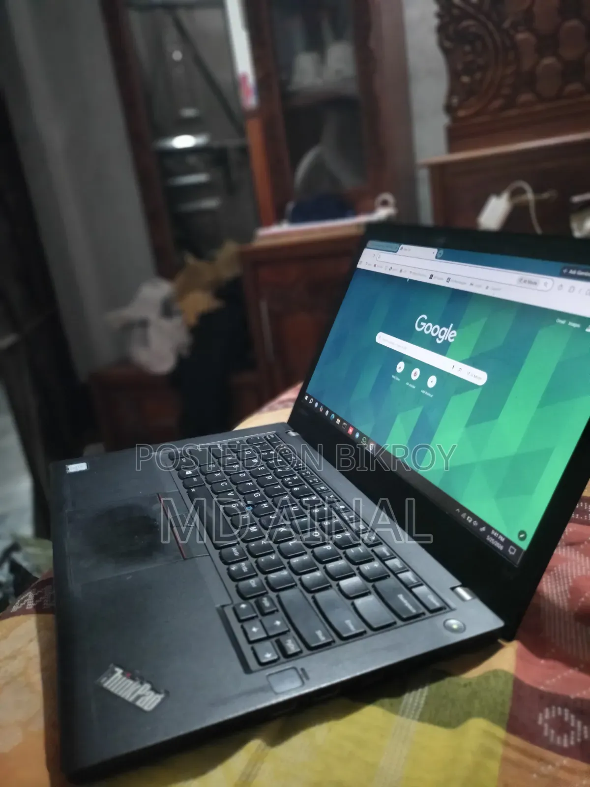 ল্যাপটপ Lenovo ThinkPad T470 8GB Intel Core I5 HDD+SSD 256GB