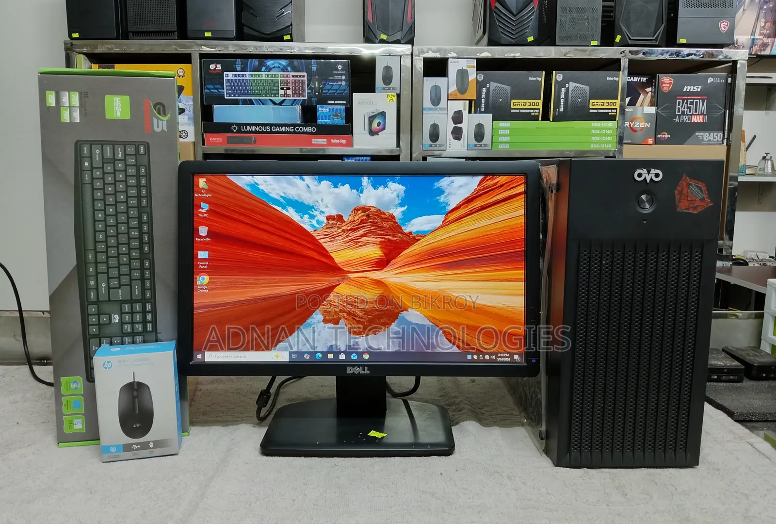 Desktop Computer 8GB Intel Core i5 SSD 128GB