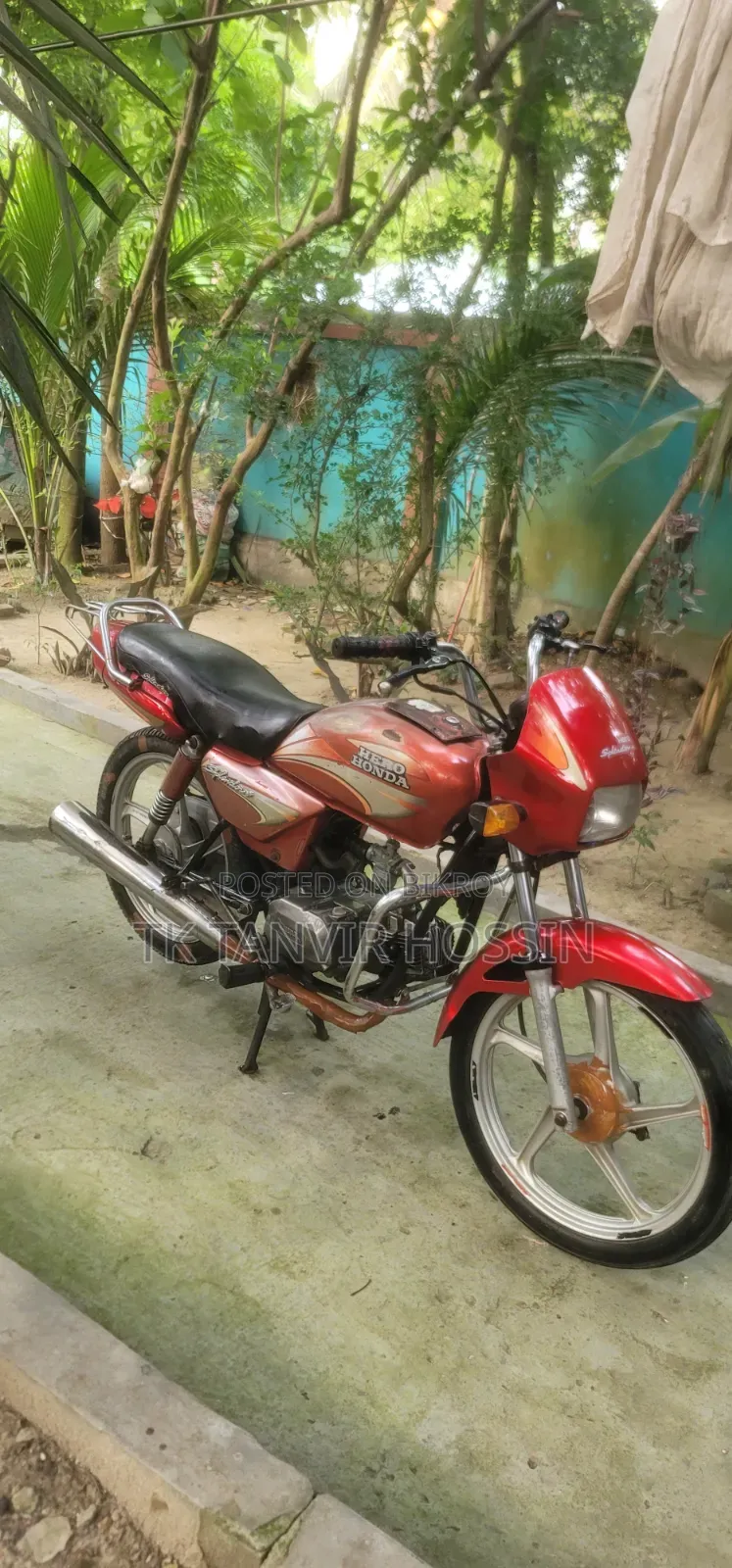 Hero Splendor 110 2018 Red