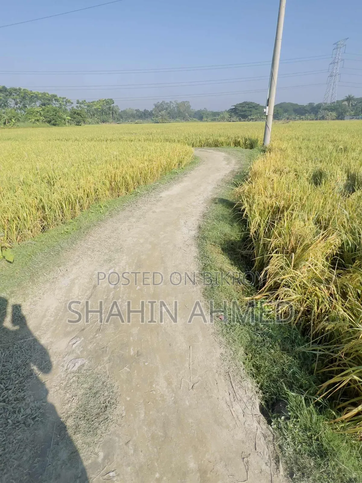 The land is for sale, interested parties please contact this number soon