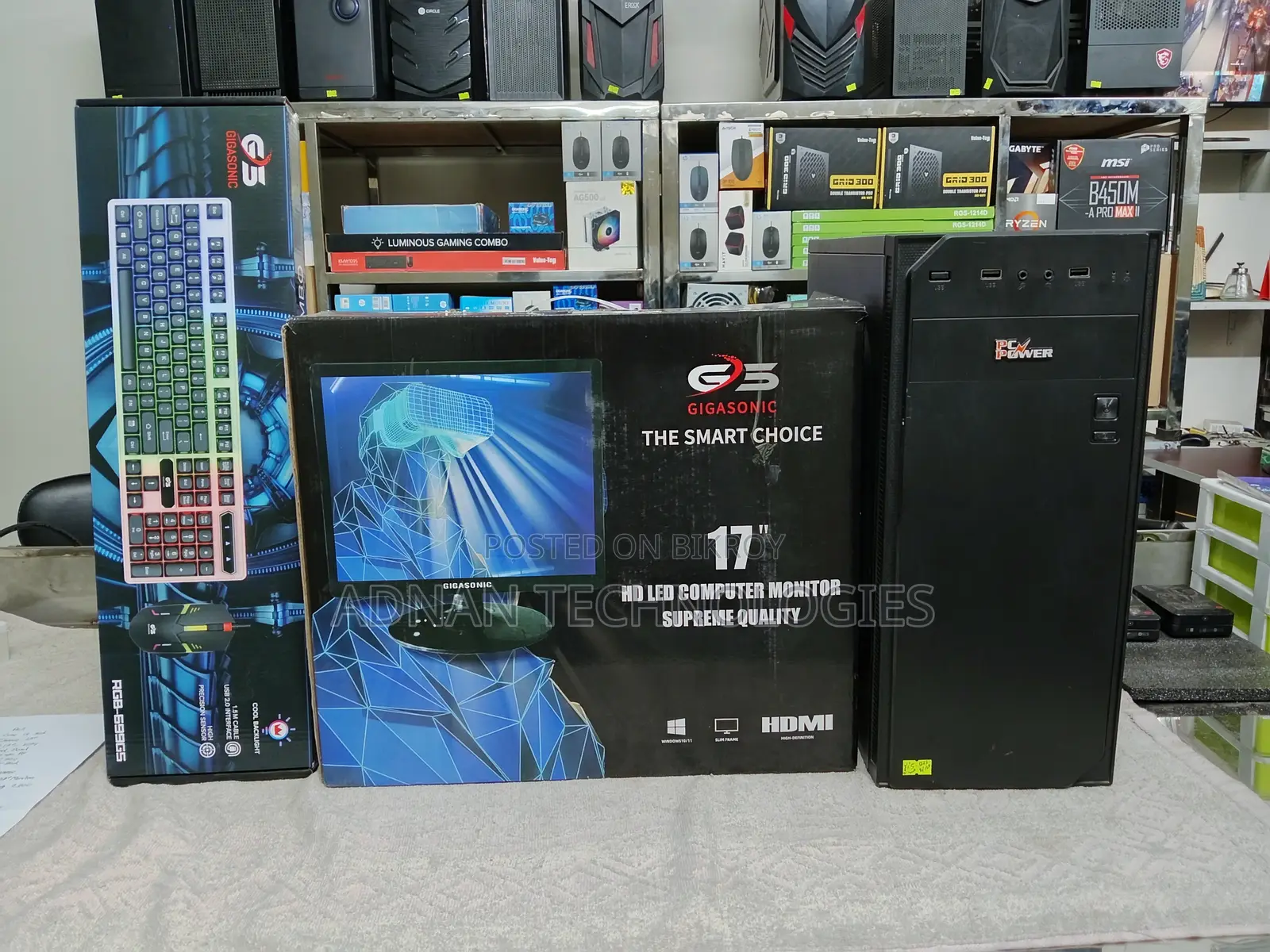 Desktop Computer 8GB Intel Core I5 SSD 128GB