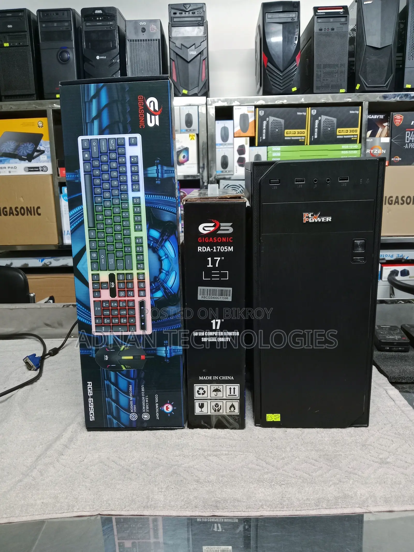 Desktop Computer 8GB Intel Core I5 SSD 128GB