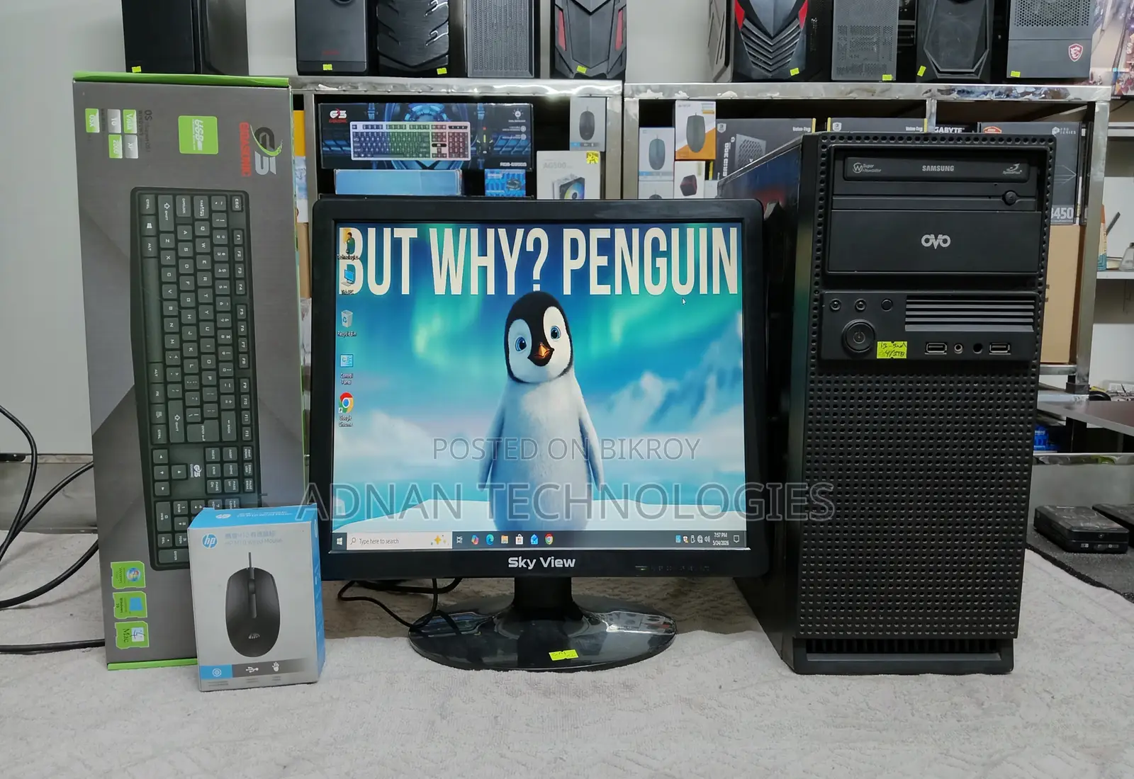 Desktop Computer 4GB Intel Core I3 HDD 1T