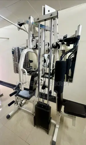 Multi Station Professional Gym With 12 Plates