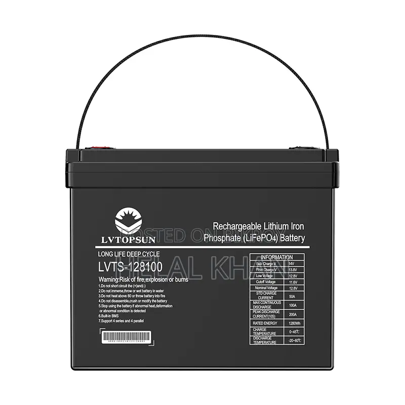 12v 100a Lv Top Sun Battery