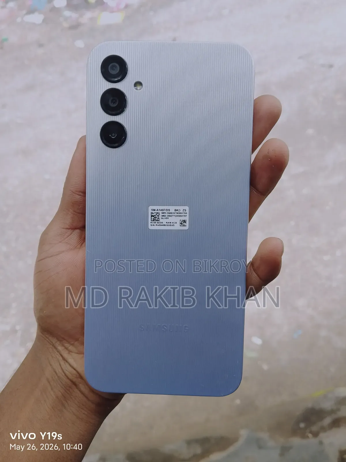 New Samsung Galaxy A14 64 GB Silver