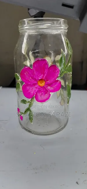 টেক্সচার 3d আর্ট বোতলে