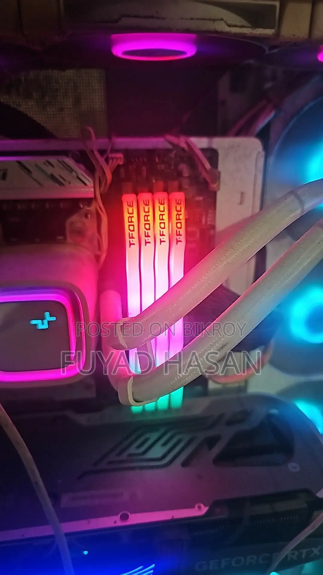 Team T-Force Delta RGB 16GB 6000MHz DDR5 CL30 Gaming RAM 2x16GB Kit