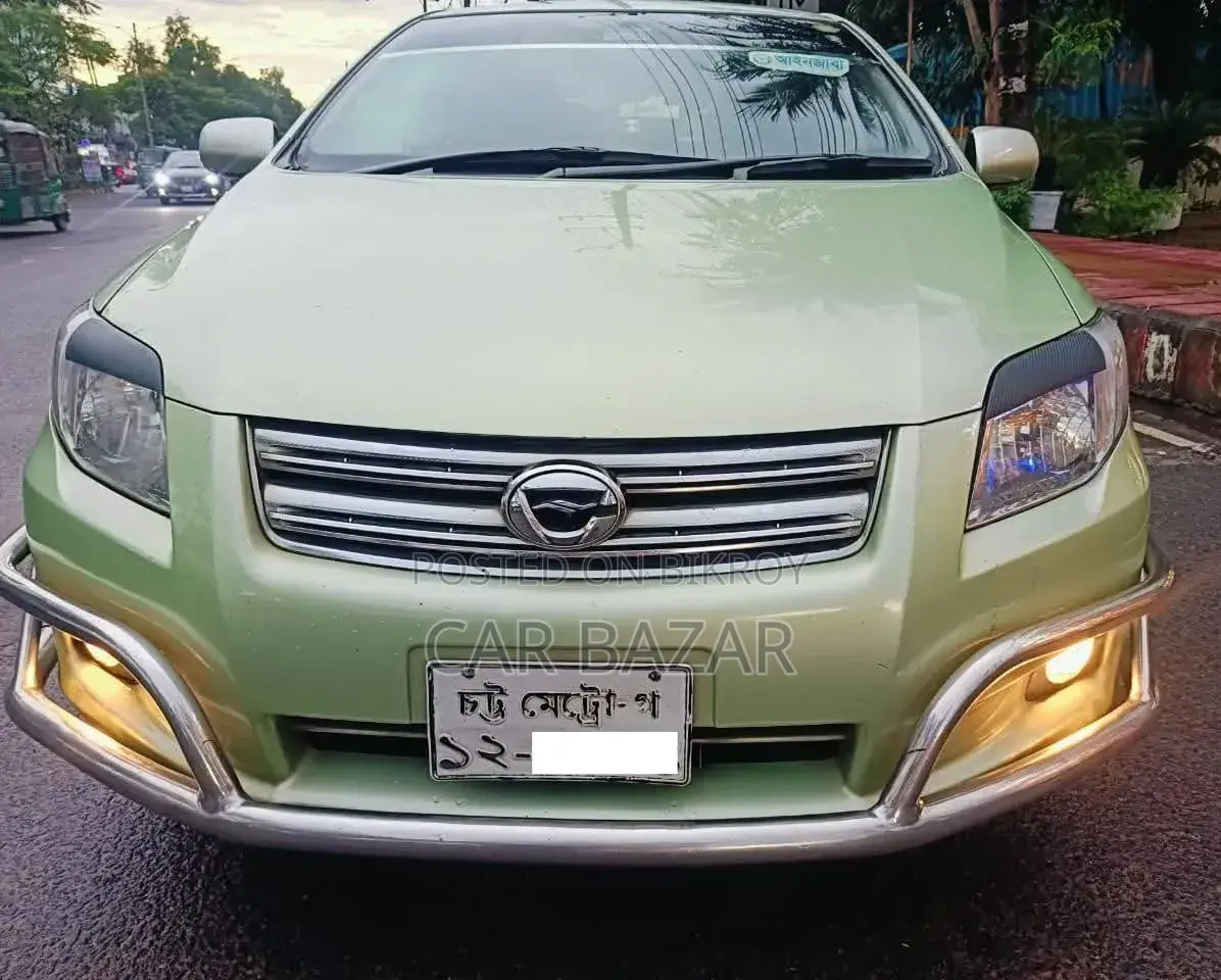 Toyota Axio 1.5 X Two Wheel Drive 2007 Green