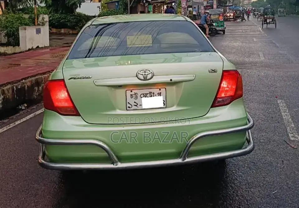 Toyota Axio 1.5 X Two Wheel Drive 2007 Green