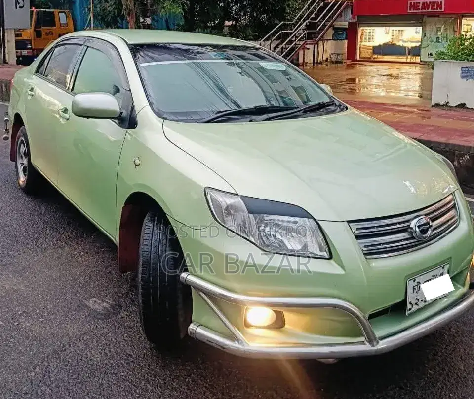 Toyota Axio 1.5 X Two Wheel Drive 2007 Green