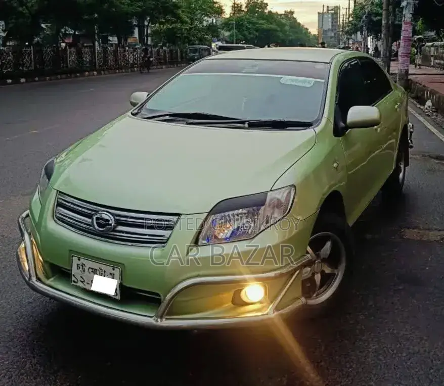 Toyota Axio 1.5 X Two Wheel Drive 2007 Green