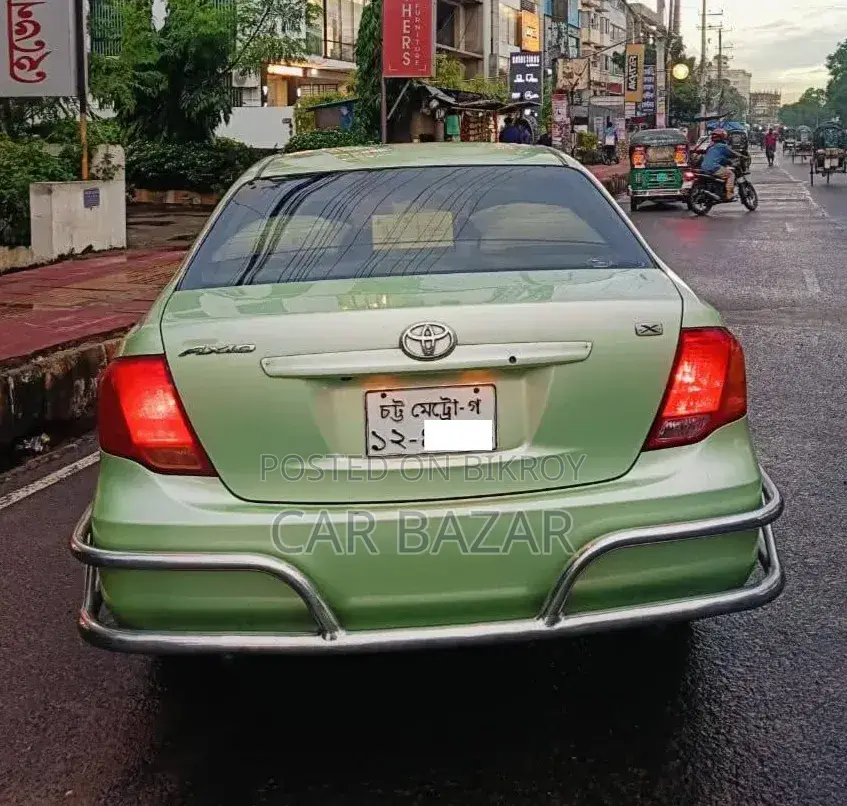 Toyota Axio 1.5 X Two Wheel Drive 2007 Green