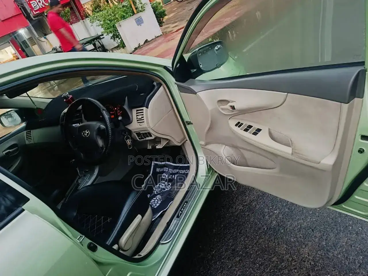 Toyota Axio 1.5 X Two Wheel Drive 2007 Green