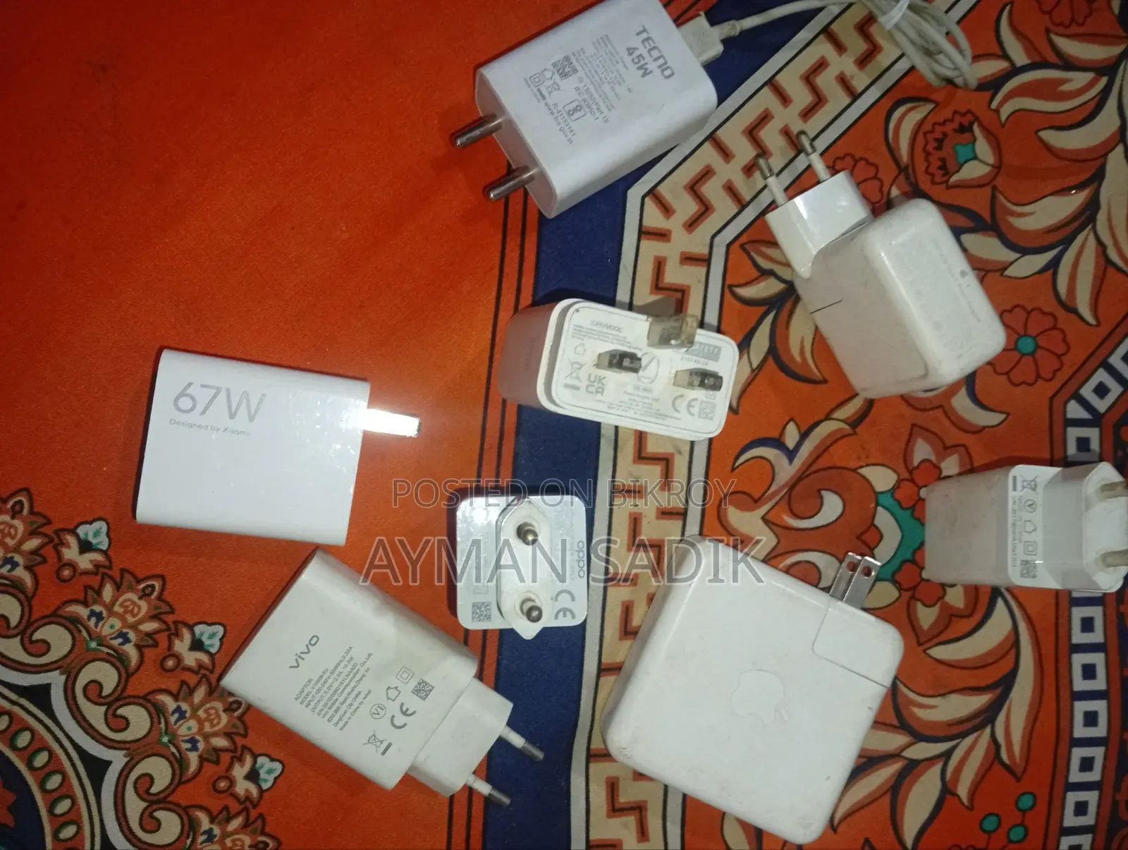 Original Charger of Any Watt Available Here