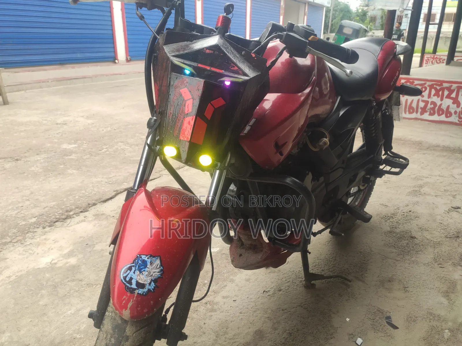 TVS Apache 180 RTR 2012 Red