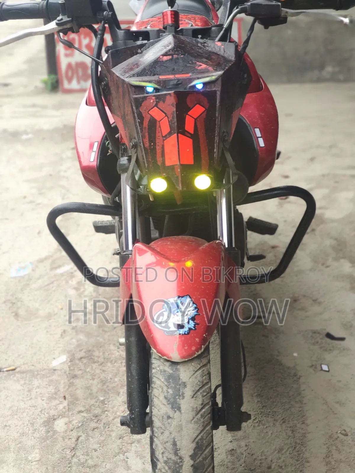 TVS Apache 180 RTR 2012 Red