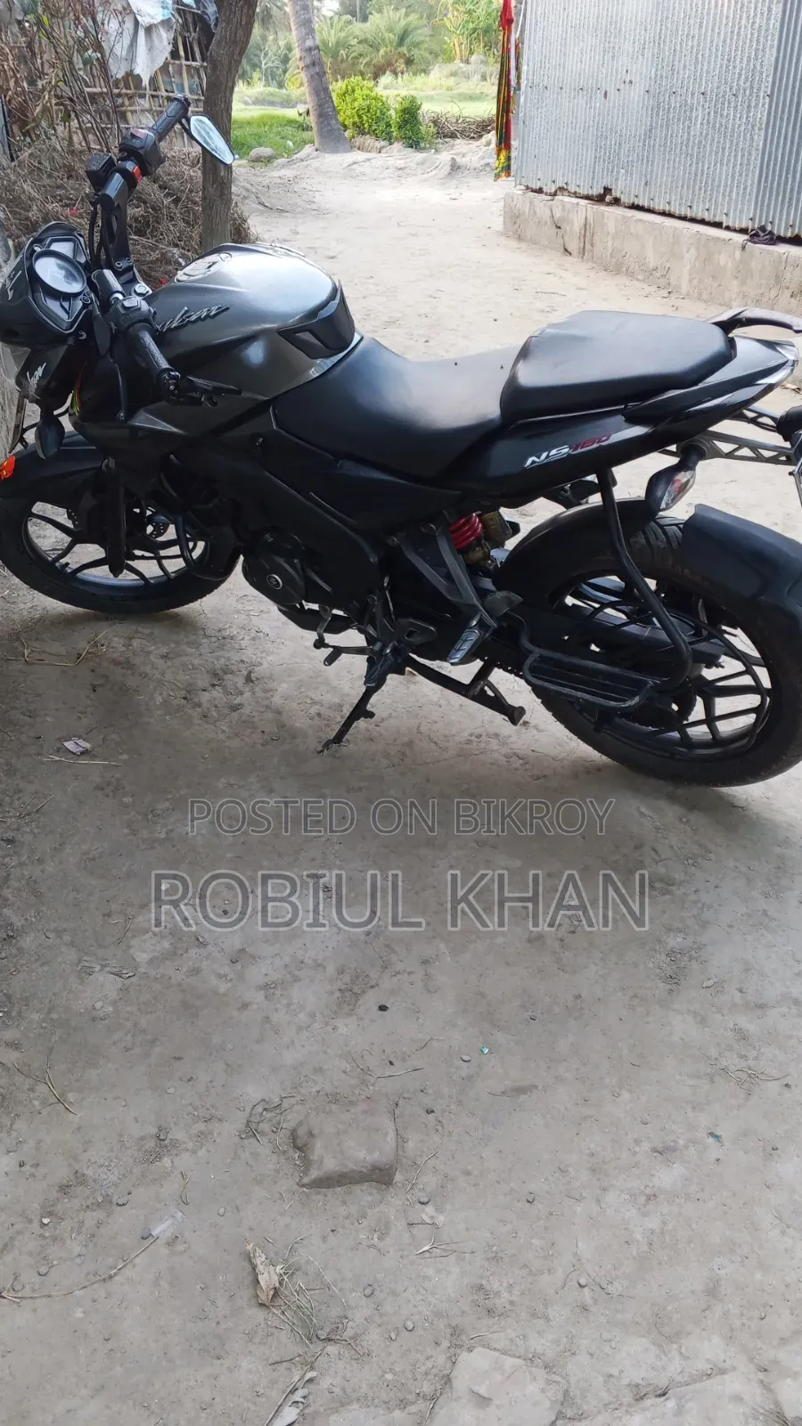 Bajaj Pulsar NS 160 2019 Black