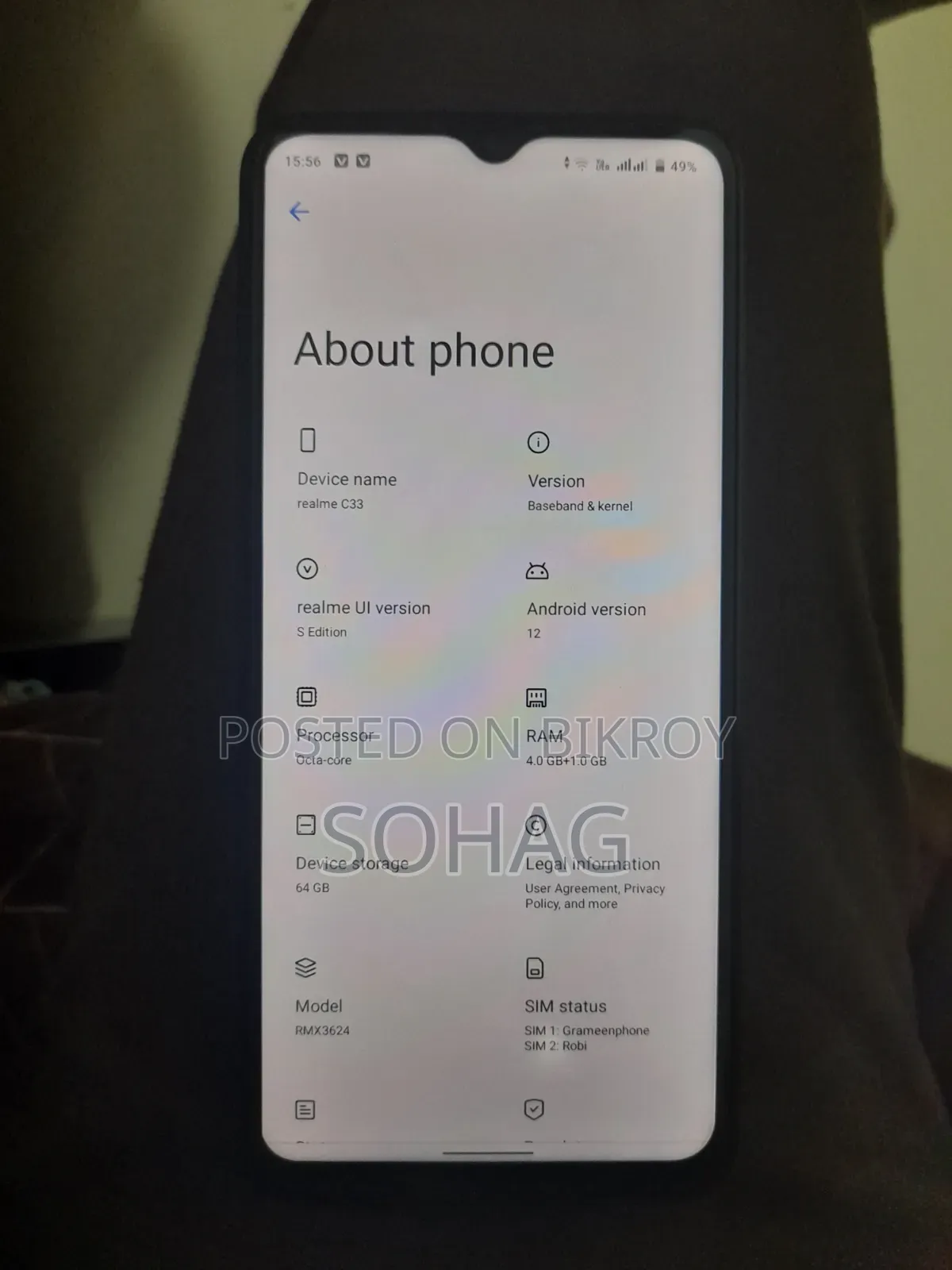 Realme C33 64 GB Black