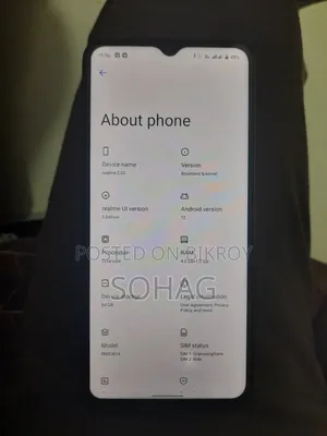 Realme C33 64 GB Black