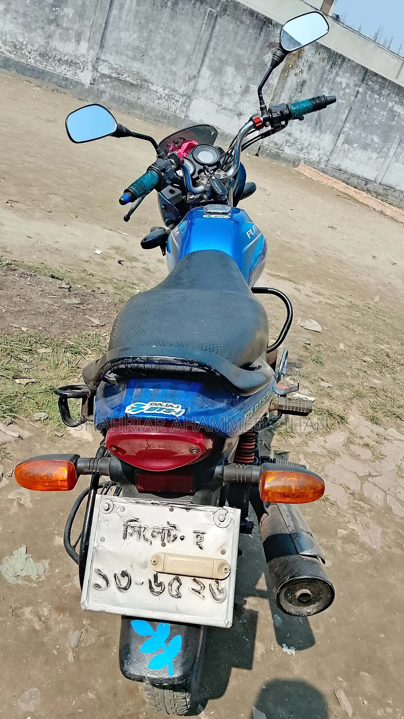 Bajaj Platina 125 2015 Blue