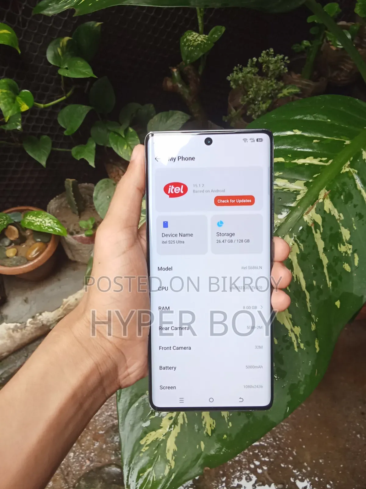 Itel S25 Ultra 128 GB Blue