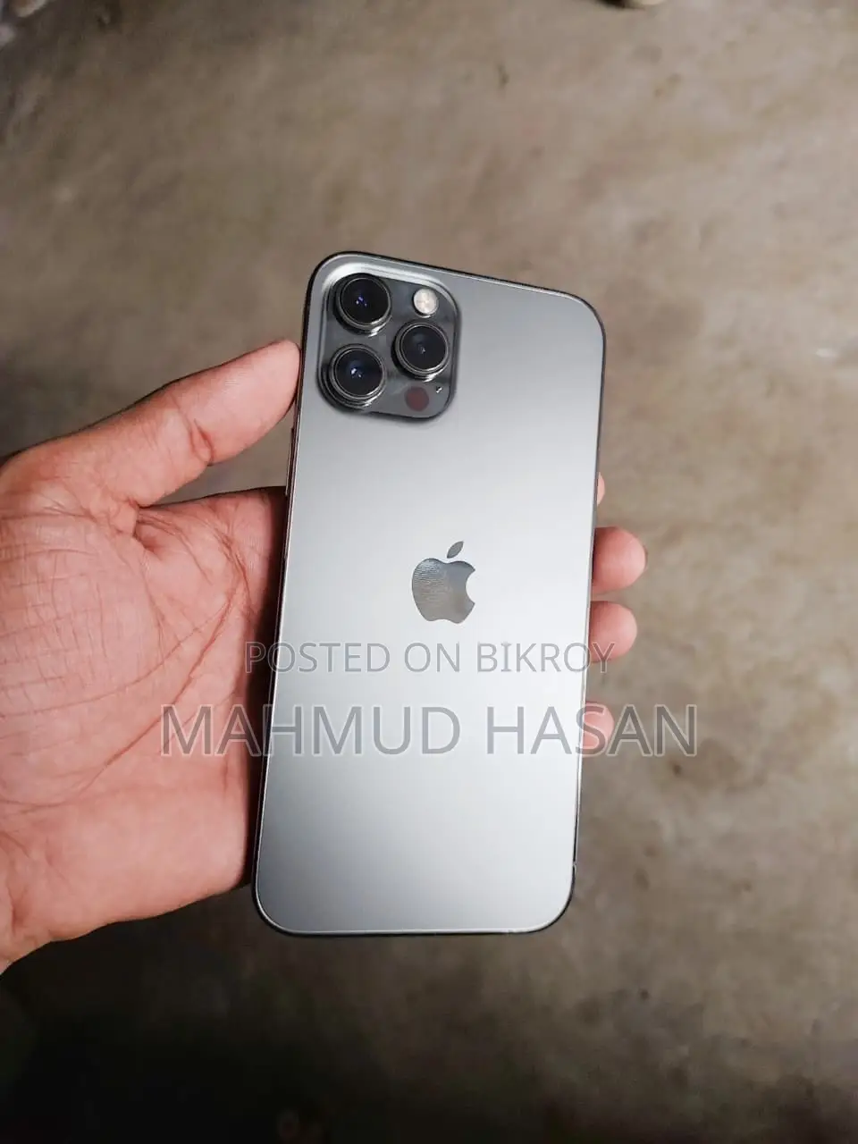 অ্যাপল আইফোন ১২ প্রো ম্যাক্স ১২৮ জিবি ব্ল্যাক
